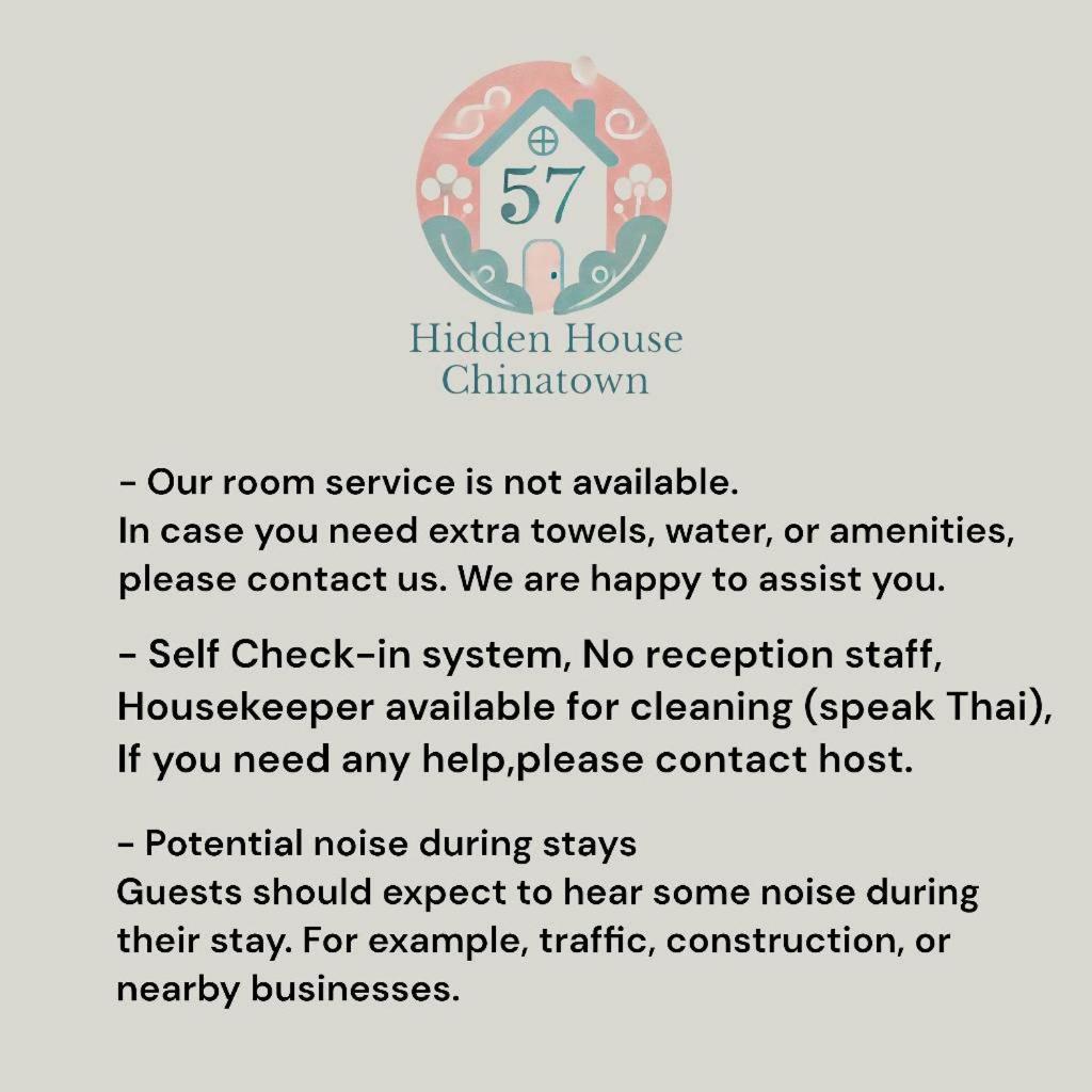 57 Hidden House Bkk Chinatown Hotel Bangkok Exterior photo